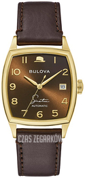 Bulova Sinatra Brązowy/Skóra 97B198