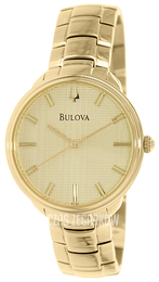 Bulova Dress Szampański/Stal w odcieniu złota Ø40 mm 97L125
