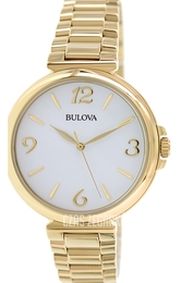 Bulova Biały/Pozlacana Ø38 mm 97L139