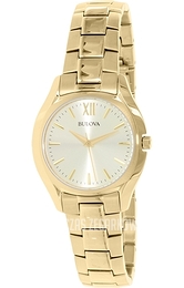 Bulova Dress Żółte złoto/Stal w odcieniu złota Ø33 mm 97L150