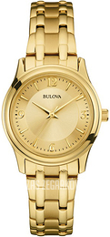 Bulova Żółte złoto/Stal w odcieniu złota Ø30 mm 97L152