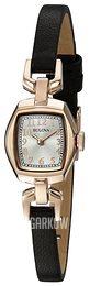 Bulova Dress Srebrny/Skóra 97L154