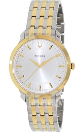 Bulova Dress Srebrny/Stal w odcieniu złota Ø41 mm 98A121
