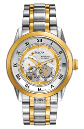 Bulova Mechanical Srebrny/Stal w odcieniu złota Ø42 mm 98A123