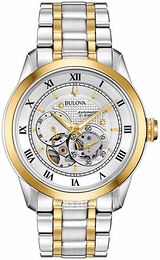 Bulova Srebrny/Stal w odcieniu złota Ø42 mm 98A230