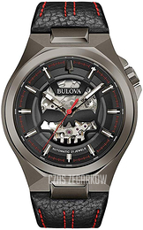 Bulova Czarny/Skóra Ø46 mm 98A237