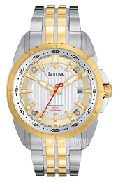 Bulova Campton Srebrny/Stal w odcieniu złota Ø44 mm 98B169