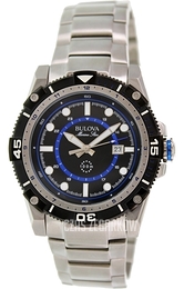 Bulova Sport Czarny/Stal Ø45 mm 98B177