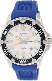 Bulova Srebrny/Guma Ø47 mm 98B208