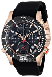 Bulova Precisionist Czarny/Guma Ø47.5 mm 98B211