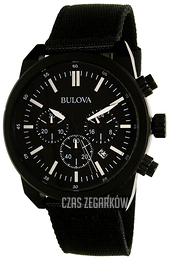 Bulova Czarny/Skóra Ø43 mm 98B280