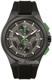 Bulova Maquina Szary/Guma Ø46 mm 98B381