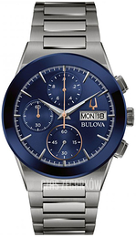 Bulova Millennia Niebieski/Stal Ø41 mm 98C143