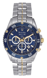 Bulova Sport Niebieski/Stal Ø41 mm 98H37