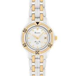 Bulova Marine Star Srebrny/Stal w odcieniu złota Ø28 mm 98M60