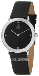 Calvin Klein Dress Czarny/Skóra Ø35 mm K0351102