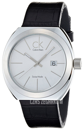 Calvin Klein Strive Srebrny/Skóra Ø42 mm K0R21120