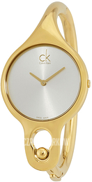 Calvin Klein Air Srebrny/Stal w odcieniu złota Ø30 mm K1N23526