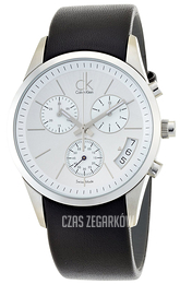 Calvin Klein Bold Biały/Skóra Ø41 mm K2247126