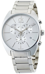 Calvin Klein Exchange Srebrny/Stal Ø44 mm K2F27126