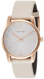 Calvin Klein City Srebrny/Skóra Ø31 mm K2G236