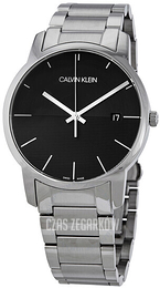 Calvin Klein City Czarny/Stal Ø43 mm K2G2G14C