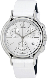 Calvin Klein Skirt Biały/Skóra Ø34 mm K2U291L6