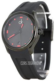 Calvin Klein Visible Czarny/Guma Ø42 mm K2V214DZ