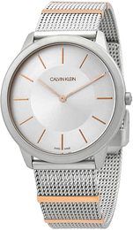 Calvin Klein Srebrny/Stal w kolorze różowego złota Ø40 mm K3M511Y6