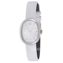 Calvin Klein Incentive Srebrny/Skóra Ø31 mm K3P231L6