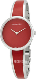 Calvin Klein Czerwony/Żywica z tworzywa sztucznego Ø30 mm K4E2N11P