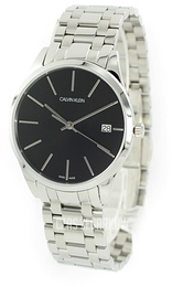 Calvin Klein Time Czarny/Stal Ø36 mm K4N23141