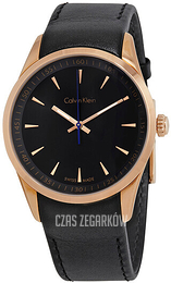 Calvin Klein Bold Czarny/Skóra Ø41 mm K5A316C1