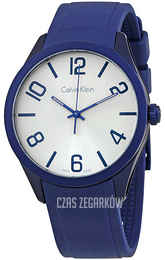Calvin Klein Color Srebrny/Guma Ø40 mm K5E51XV6