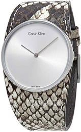 Calvin Klein Spellbound Srebrny/Skóra Ø39 mm K5V231L6
