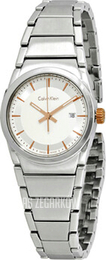 Calvin Klein Step Srebrny/Stal Ø30 mm K6K33B46