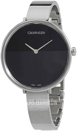 Calvin Klein Rise Czarny/Stal Ø38 mm K7A23141