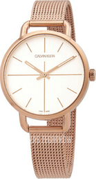 Calvin Klein Srebrny/Stal w kolorze różowego złota Ø36 mm K7B23626