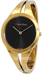 Calvin Klein Czarny/Stal w odcieniu złota Ø28 mm K7W2S511