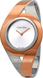 Calvin Klein Srebrny/Stal w kolorze różowego złota Ø25 mm K8E2M1Z6