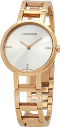 Calvin Klein CK Srebrny/Stal w kolorze różowego złota Ø32 mm K8N2364W