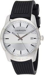 Calvin Klein Srebrny/Guma Ø42 mm K8R111D6