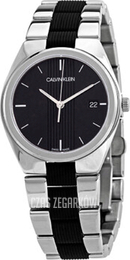 Calvin Klein Czarny/Guma Ø34 mm K9E231B1