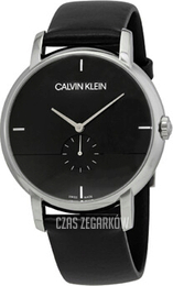 Calvin Klein Established Czarny/Skóra Ø43 mm K9H2X1C1