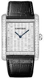 Cartier Tank Mc Zestaw diamentów/Skóra HPI00623