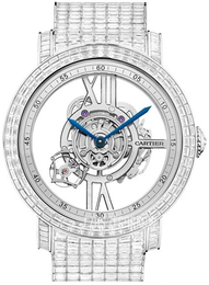 Cartier Rotonde De Cartier Szkieletowa tarczy/Platyna Ø48 mm HPI00941