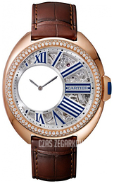 Cartier Cle de Cartier Biały/Skóra Ø41 mm HPI00945