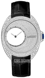 Cartier Cle de Cartier Biały/Skóra Ø41 mm HPI00946