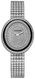Cartier Hypnose Zestaw diamentów/18 karatowe białe złoto Ø26 mm HPI01049