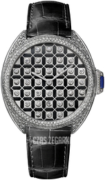 Cartier Cle De Cartier Zestaw diamentów/Skóra Ø40 mm HPI01125